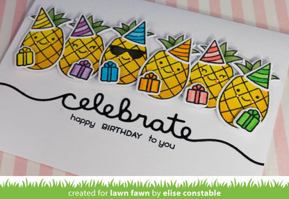Lawn Fawn - Tiny Tag Sayings: Birthday