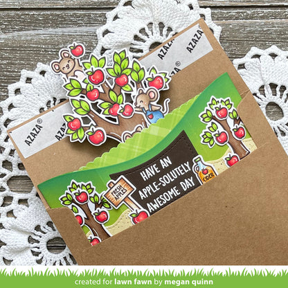 Lawn Fawn - Apple-Solutely Awesome