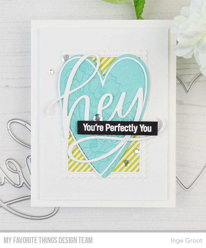 My Favorite Things - Heart Burst Hellos Die-namics