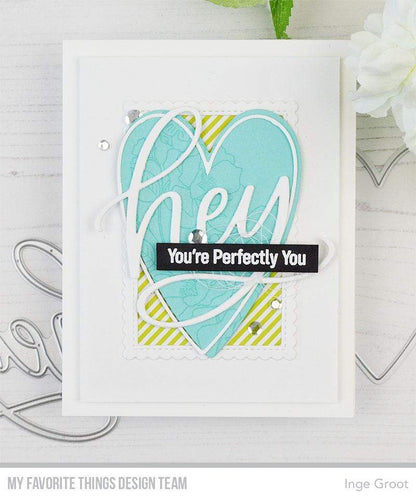 My Favorite Things - Heart Burst Hellos Die-namics