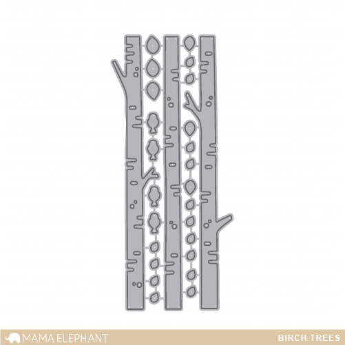 Mama Elephant - Birch Trees Creative Cuts