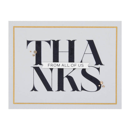 Spellbinders - BetterPress Big Thanks Press Plate