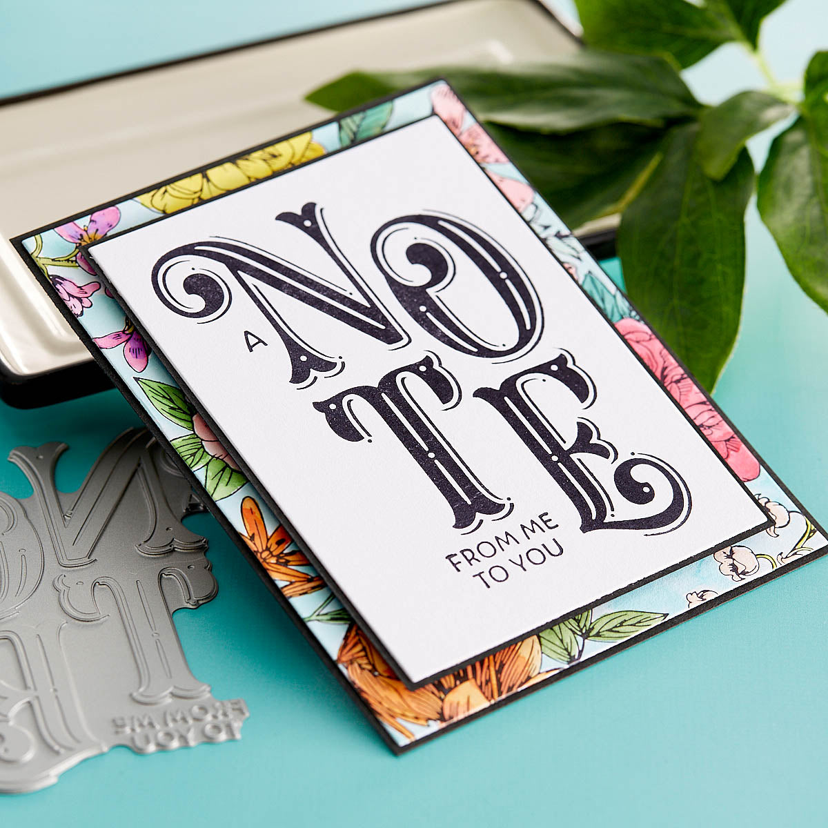 Spellbinders - BetterPress A Note From Me To You Press Plate