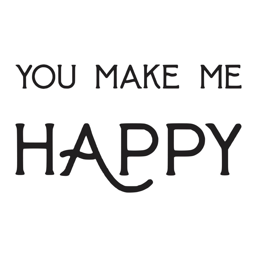 Spellbinders - BetterPress You Make Me Happy Press Plate