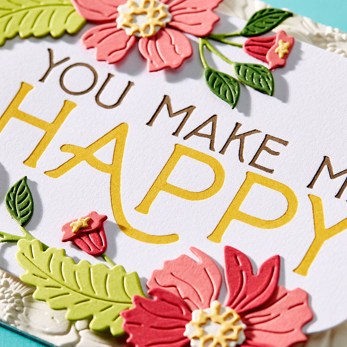 Spellbinders - BetterPress You Make Me Happy Press Plate