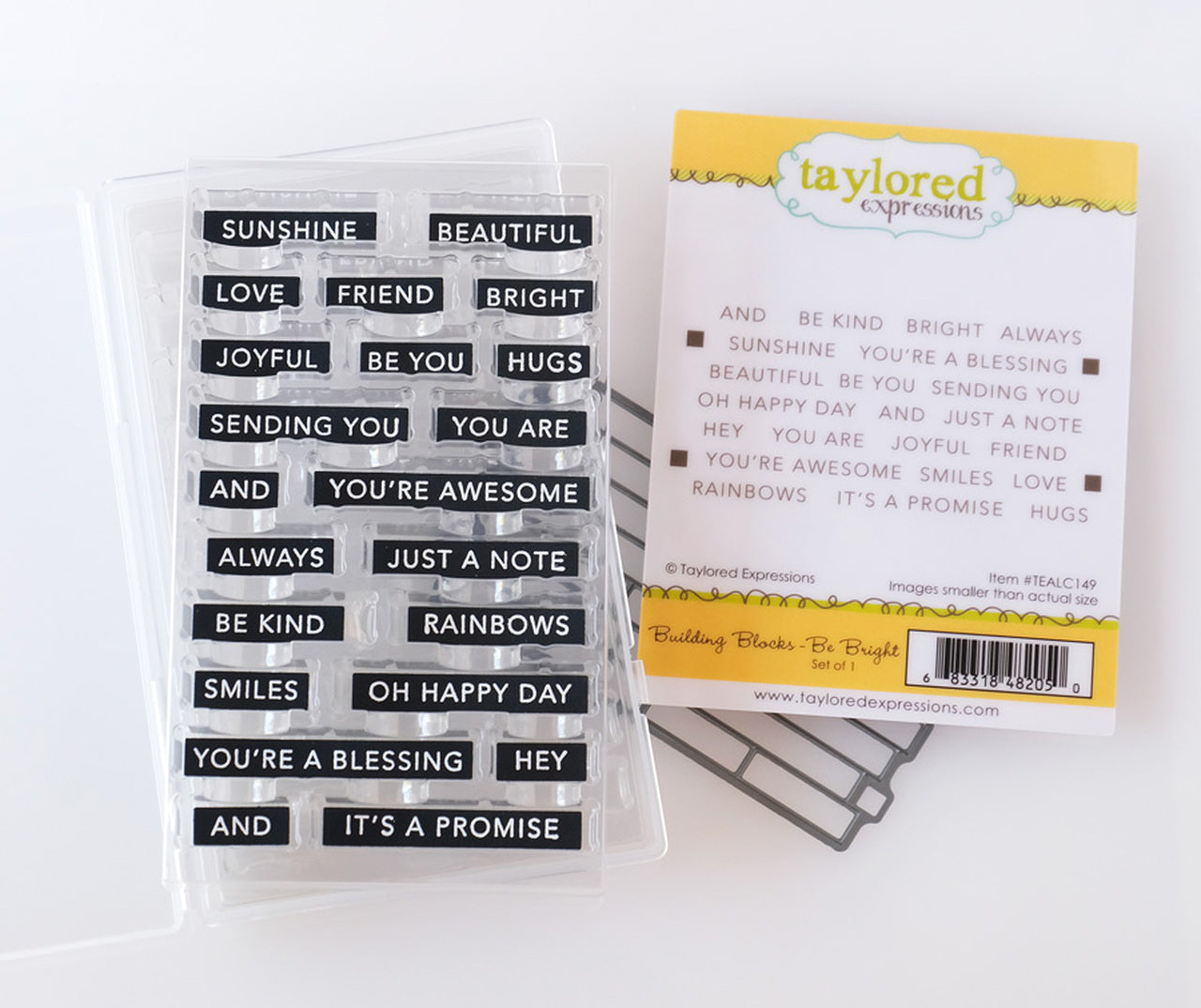 Taylored Expressions - Simple Storage for Building Blocks