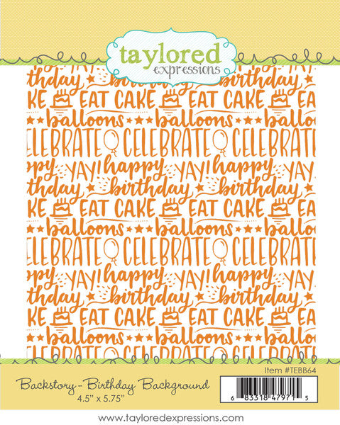 Taylored Expressions - Birthday Background