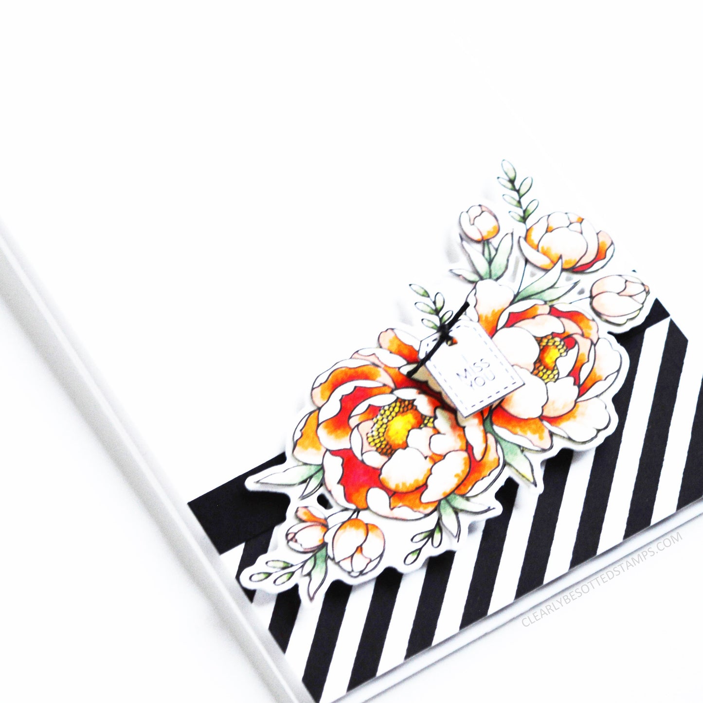 Clearly Besotted - Basic Diagonals Il Stencil