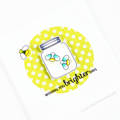 Clearly Besotted - Basic Spots II Stencil