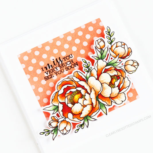 Clearly Besotted - Basic Spots Stencil