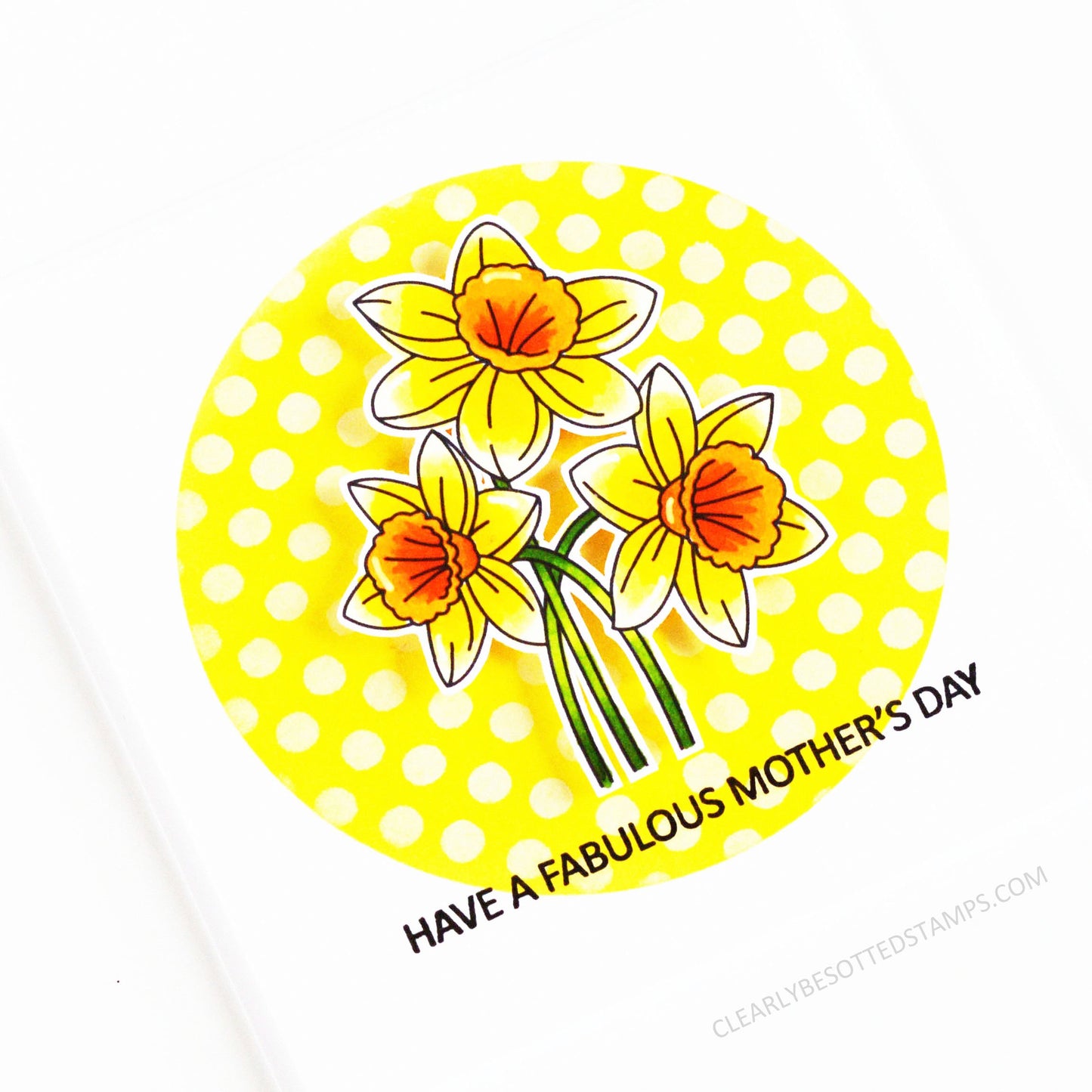 Clearly Besotted - Basic Spots II Stencil