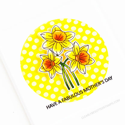 Clearly Besotted - Basic Spots II Stencil