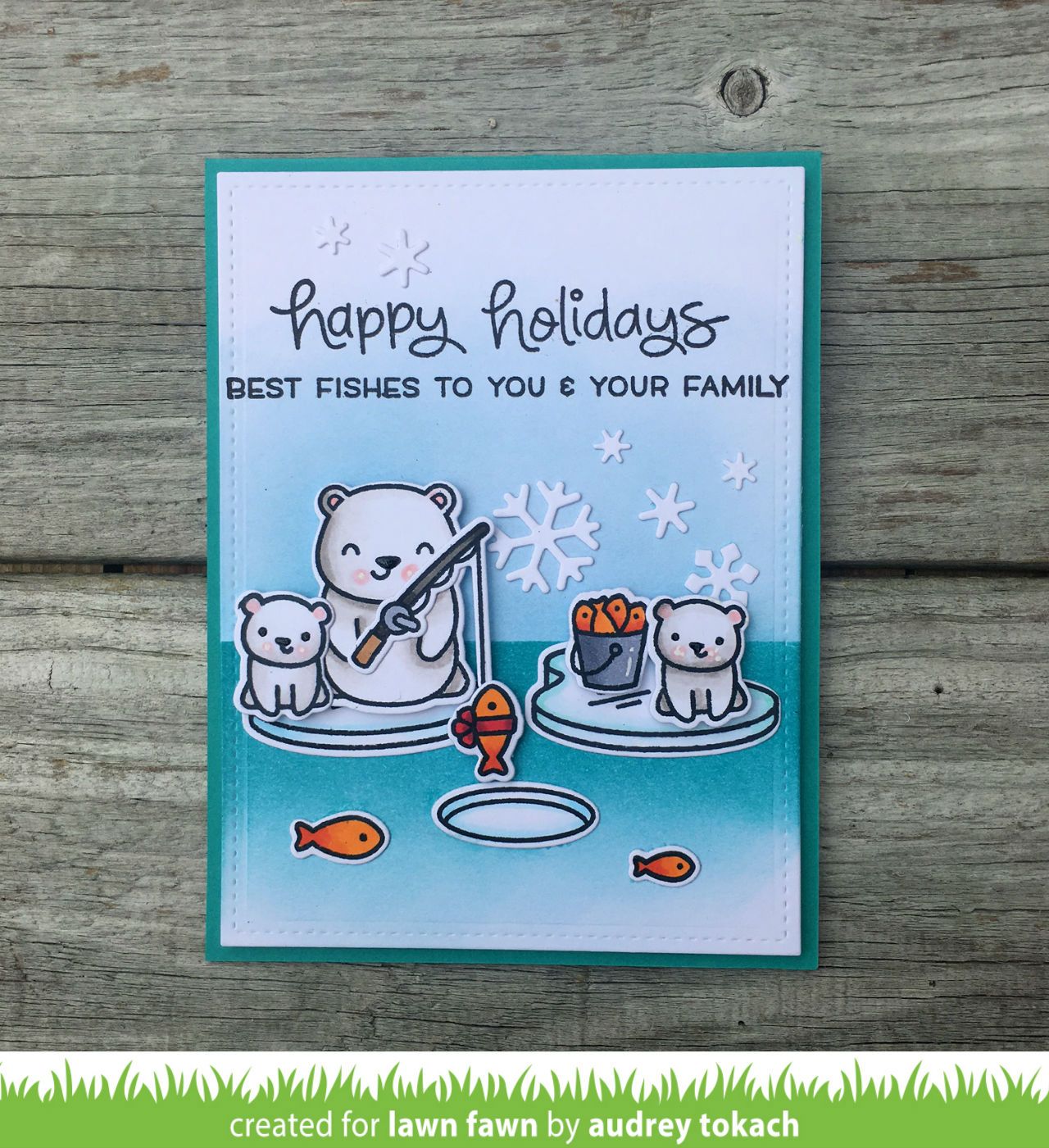 Lawn Fawn - Beary Happy Holidays