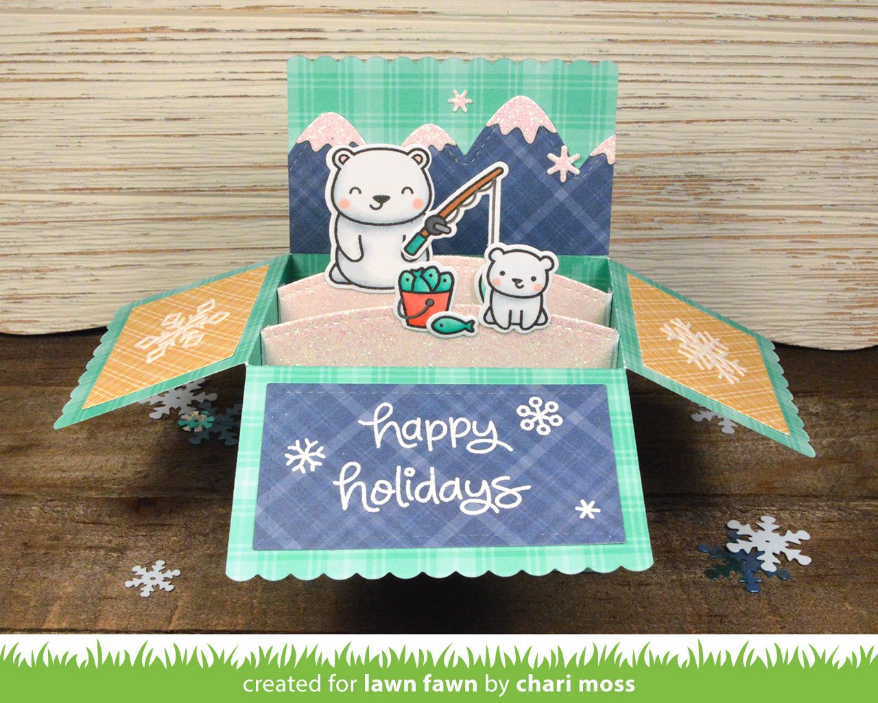 Lawn Fawn - Beary Happy Holidays