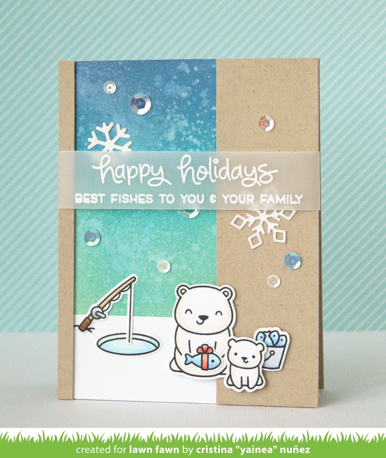 Lawn Fawn - Beary Happy Holidays