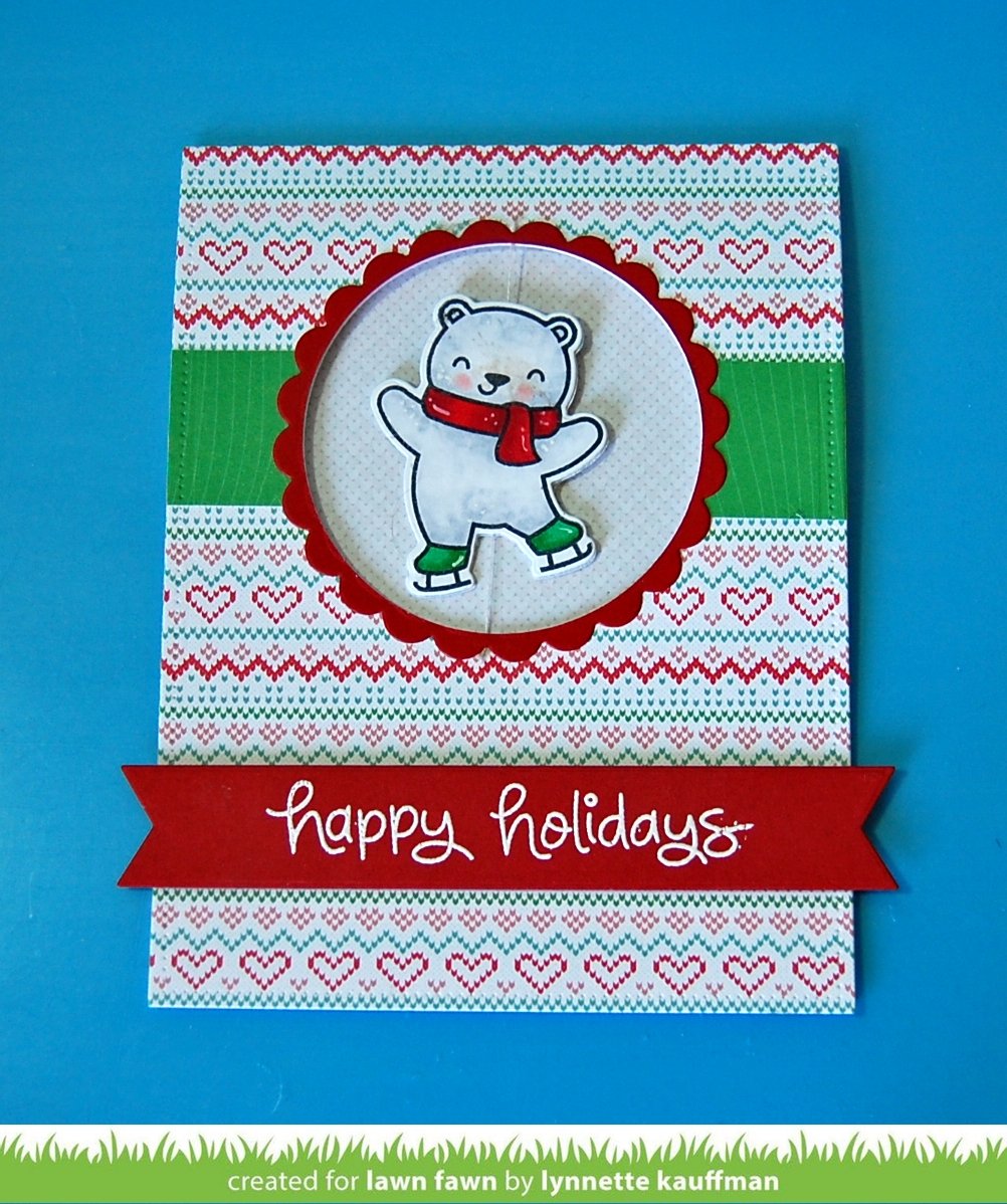Lawn Fawn - Beary Happy Holidays