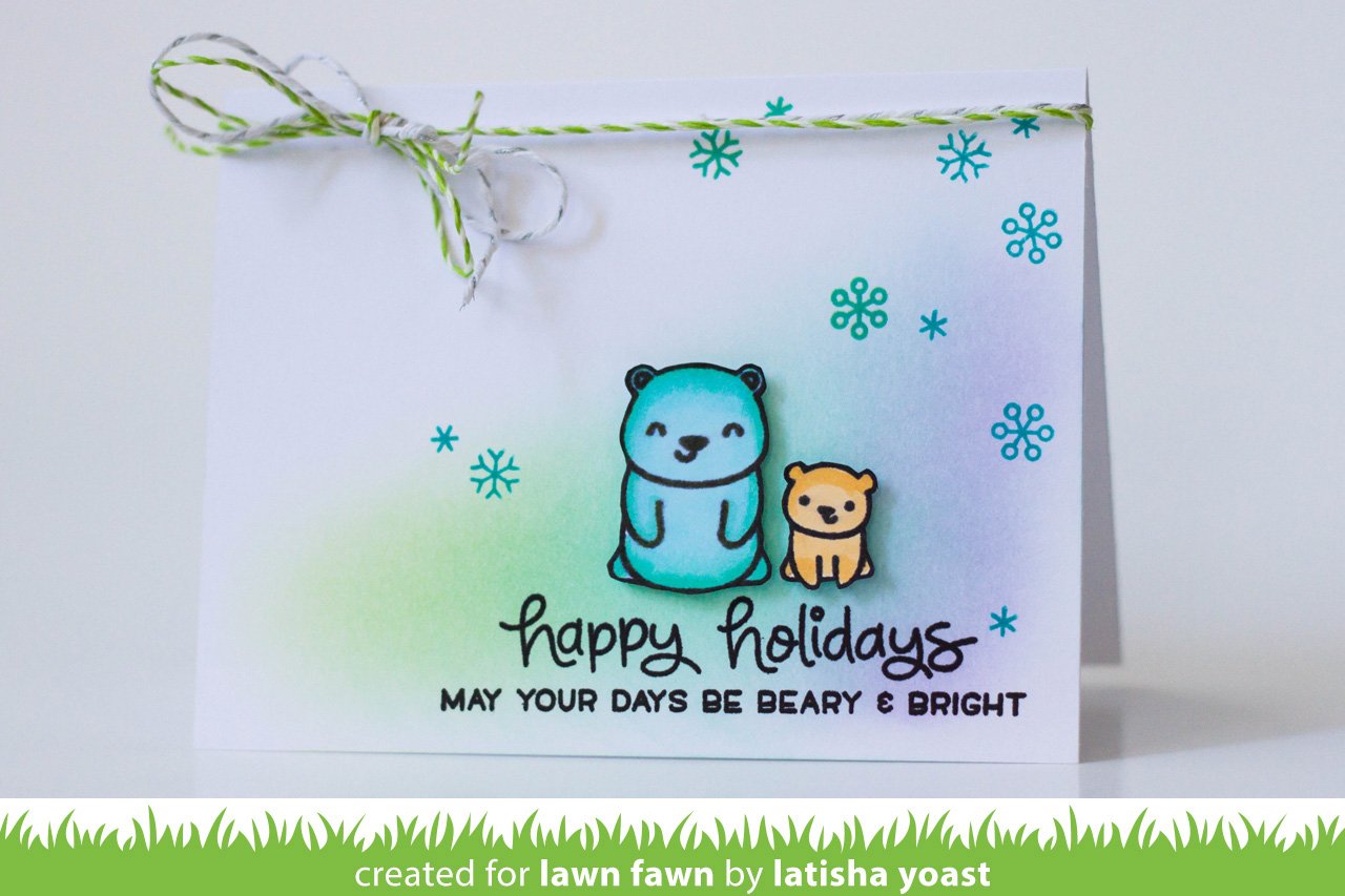 Lawn Fawn - Beary Happy Holidays