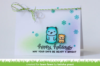 Lawn Fawn - Beary Happy Holidays