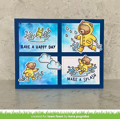 Lawn Fawn - Beary Rainy Day