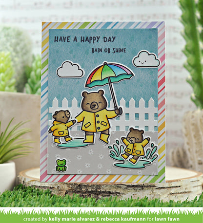 Lawn Fawn - Beary Rainy Day