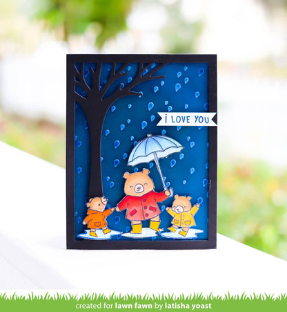 Lawn Fawn - Beary Rainy Day