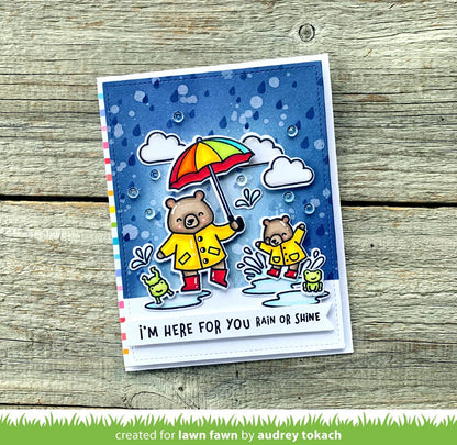 Lawn Fawn - Beary Rainy Day