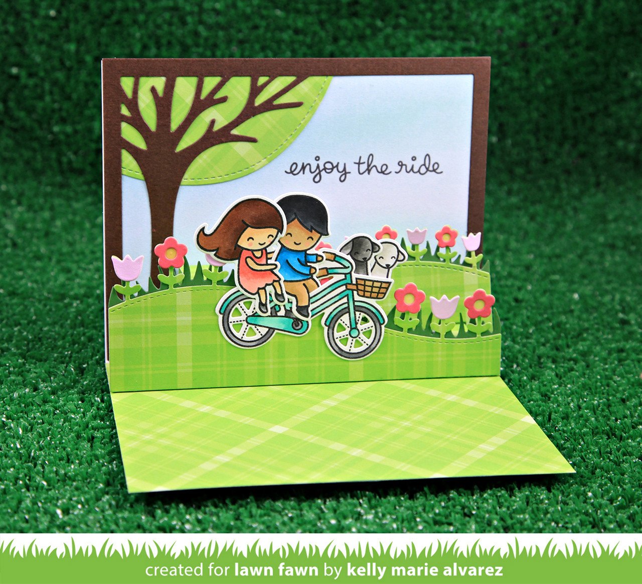 Lawn Fawn - Bicycle Built For You