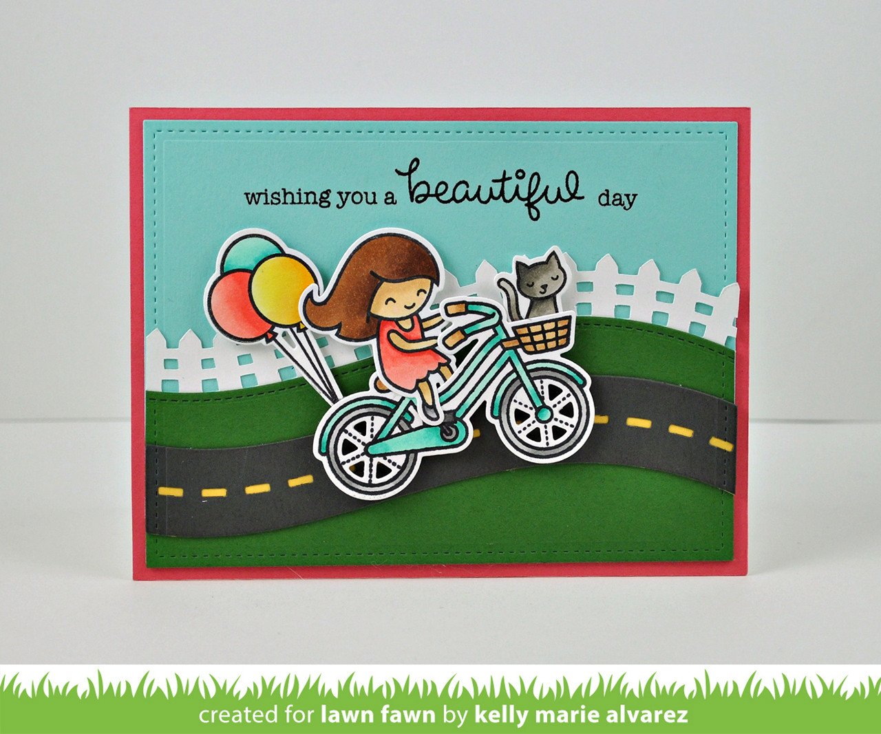 Lawn Fawn - Simple Road Border