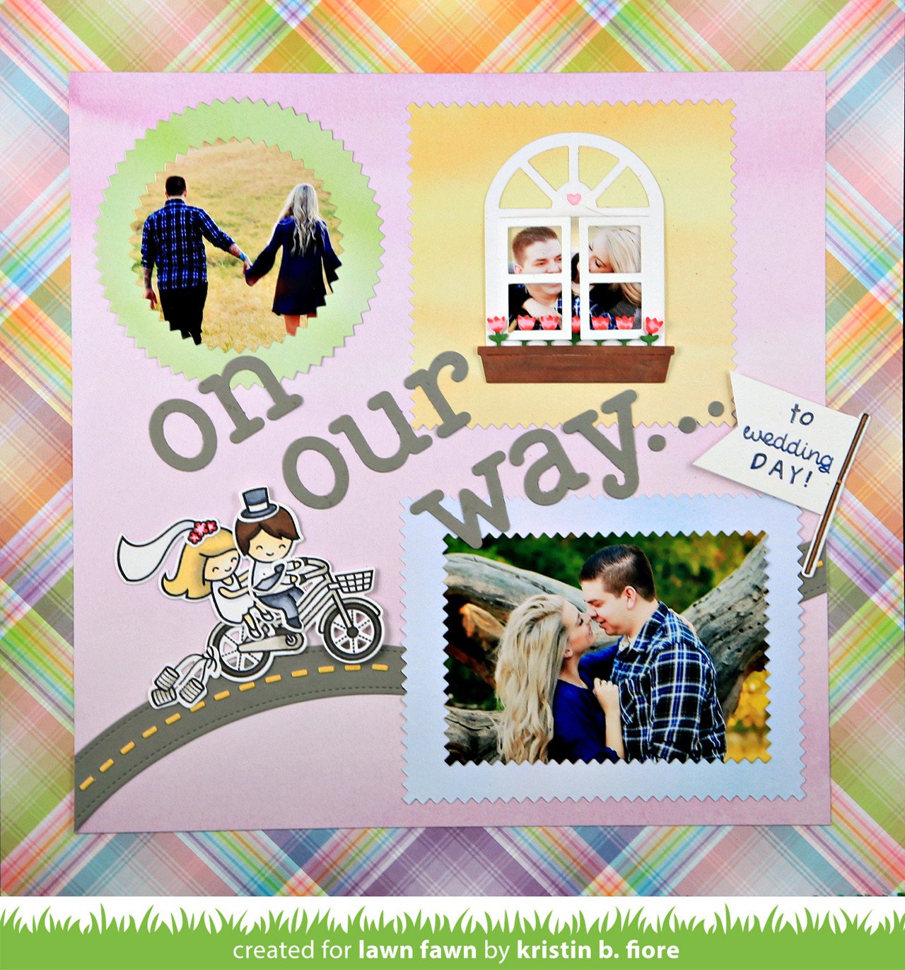 Lawn Fawn - Simple Road Border