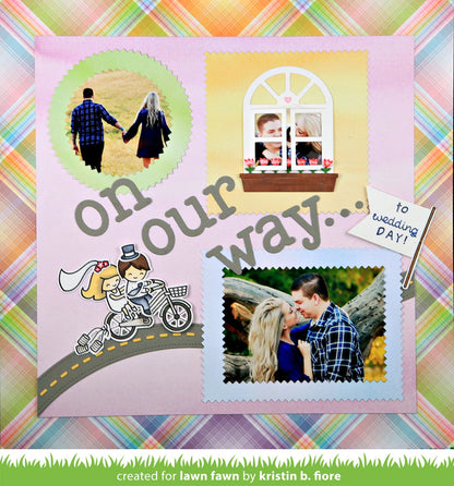 Lawn Fawn - Simple Road Border