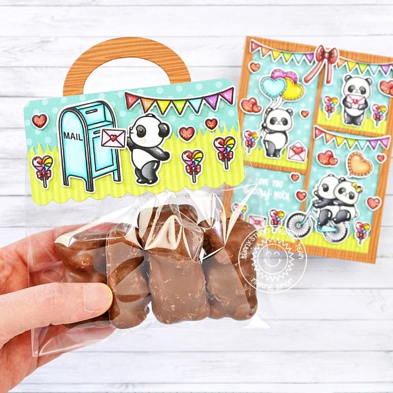 Sunny Studio - Treat Bag Topper Dies