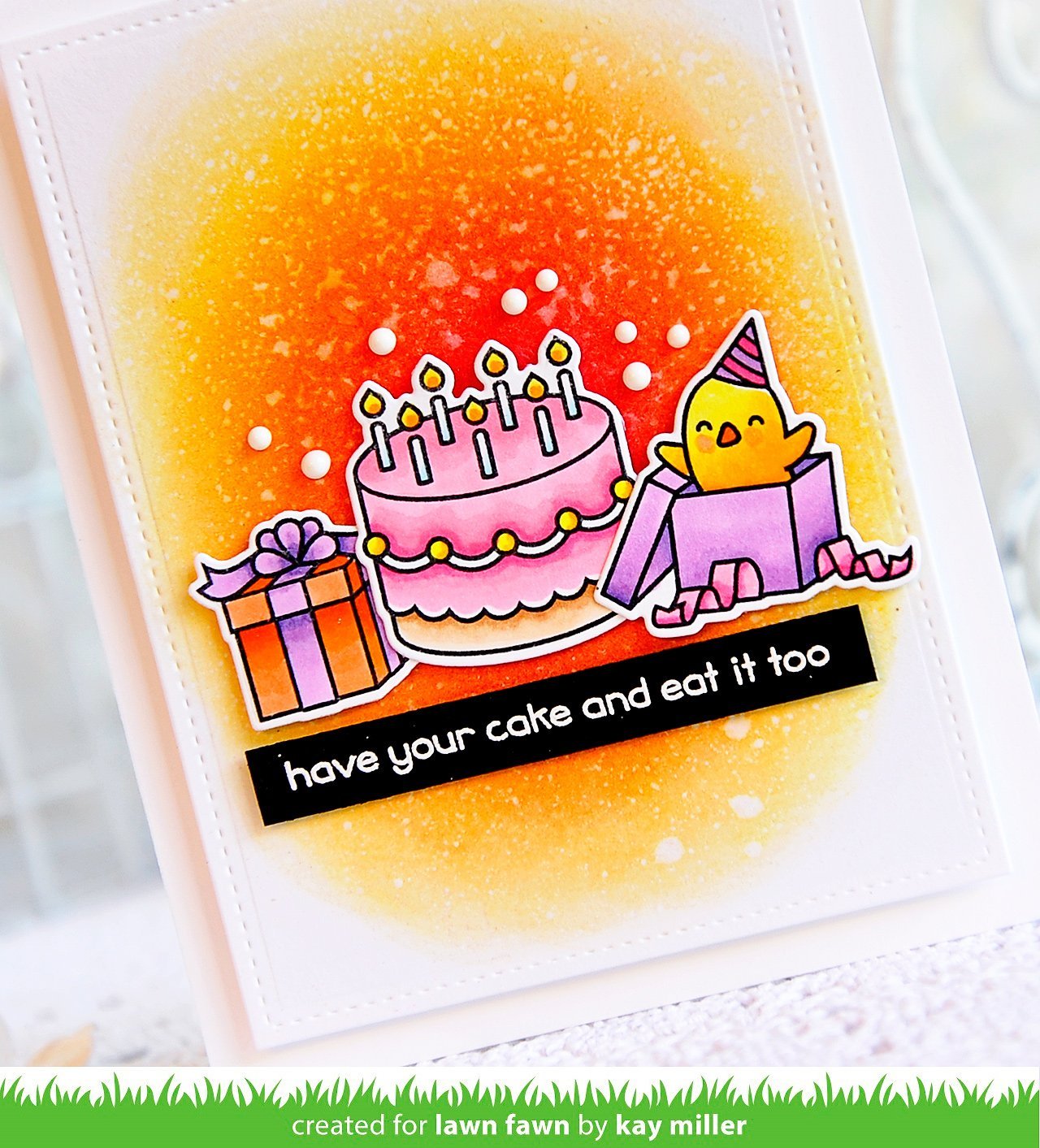 Lawn Fawn - Birthday Before 'n Afters