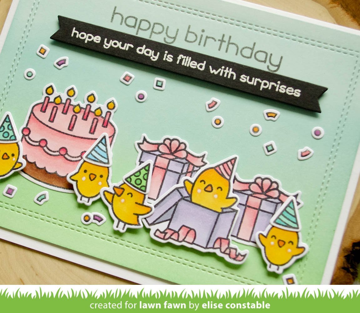 Lawn Fawn - Just Stitching Double Rectangles