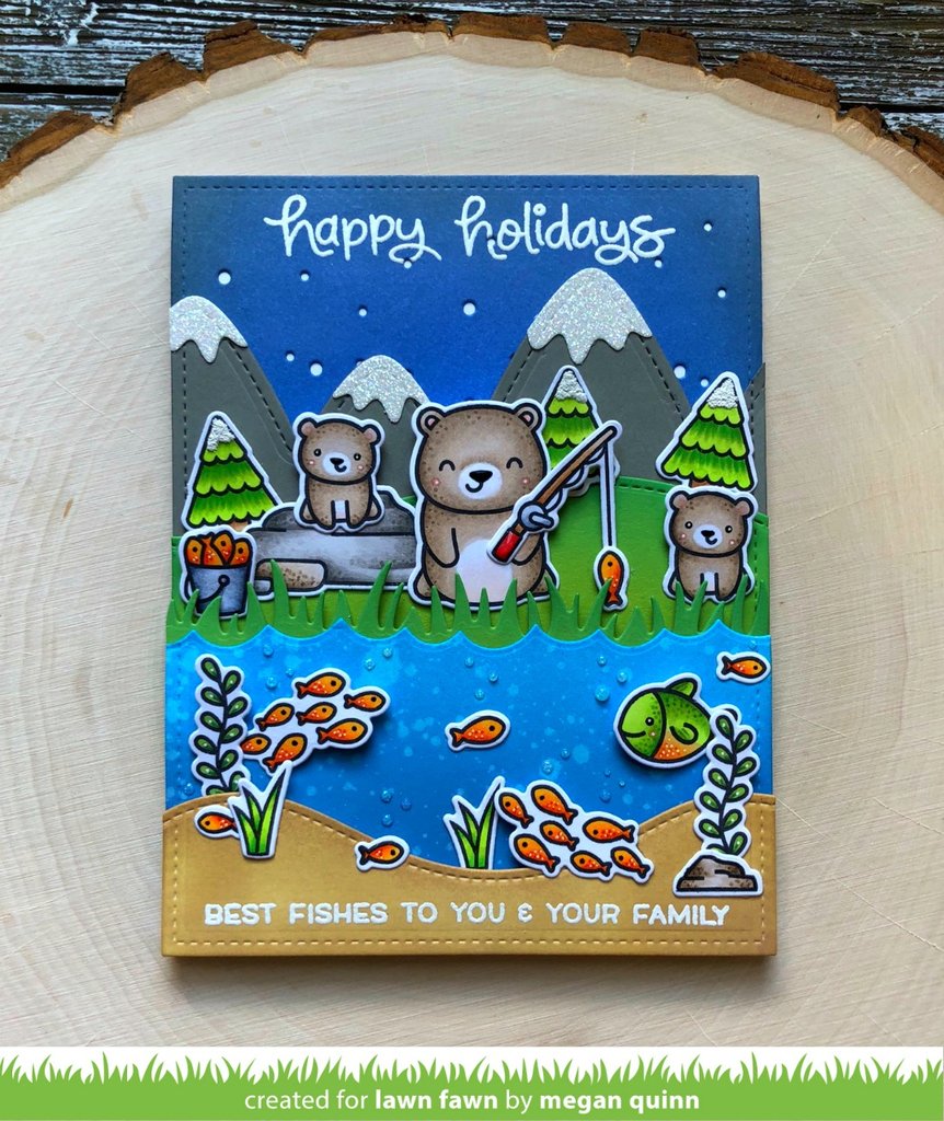 Lawn Fawn - Sparkle Cardstock - Pixie Dust (5 sheets)