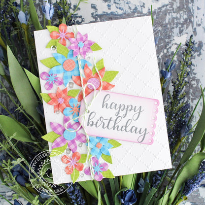 Sunny Studio - Gingham Pastels Paper Pad 6x6"
