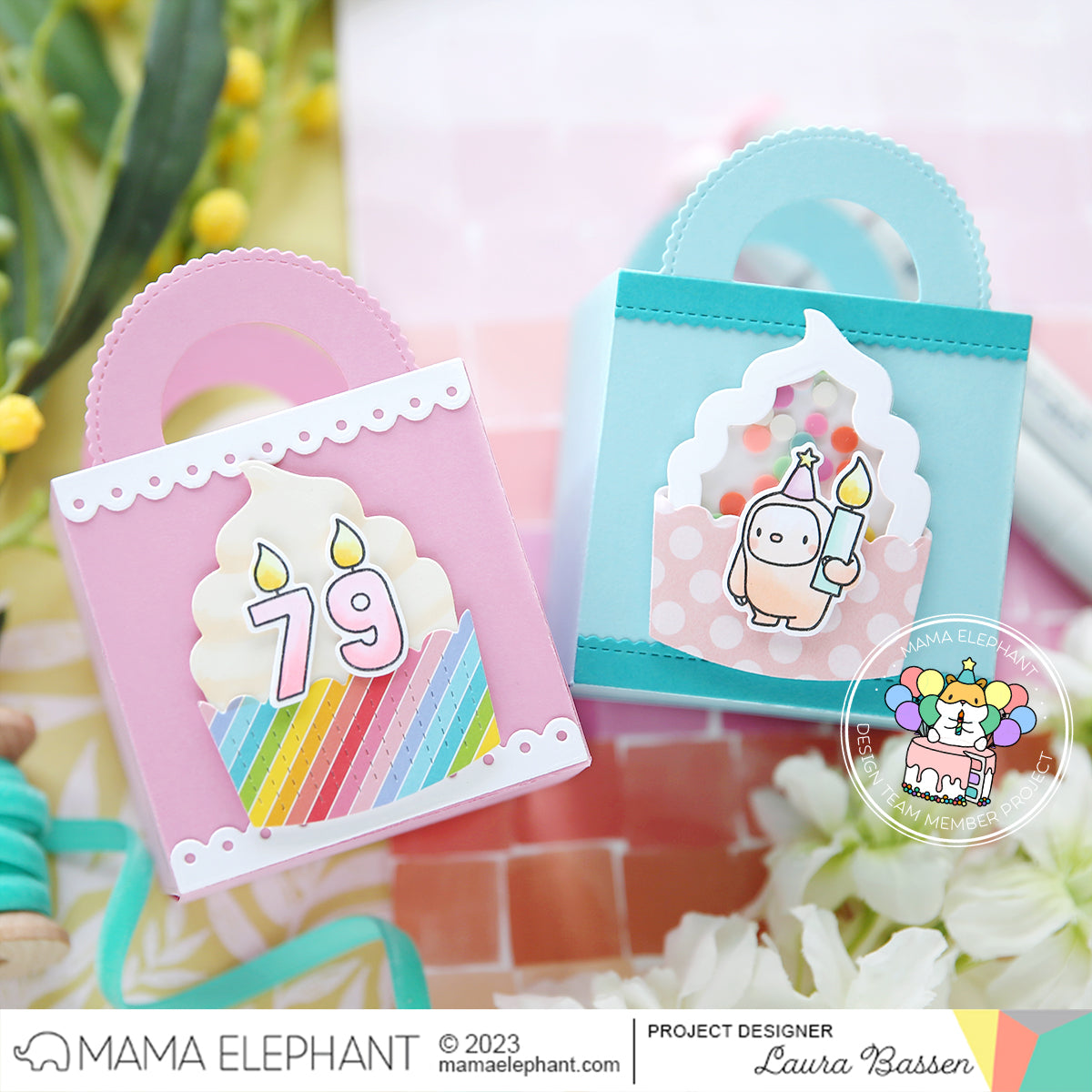 Mama Elephant - Sweetie Bag - Creative Cuts