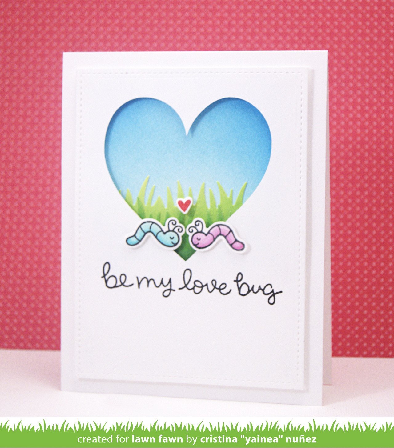 Lawn Fawn - Bugs And Kisses Lawn-Cuts