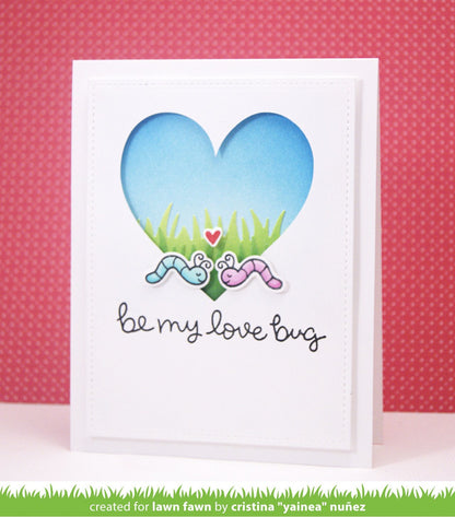 Lawn Fawn - Bugs And Kisses Lawn-Cuts