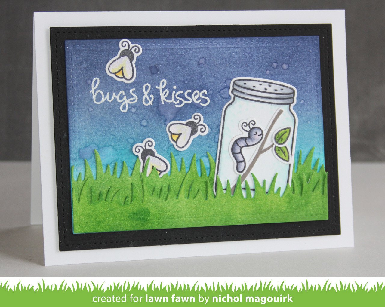 Lawn Fawn - Bugs And Kisses Lawn-Cuts