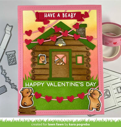 Lawn Fawn - Build-A-Cabin