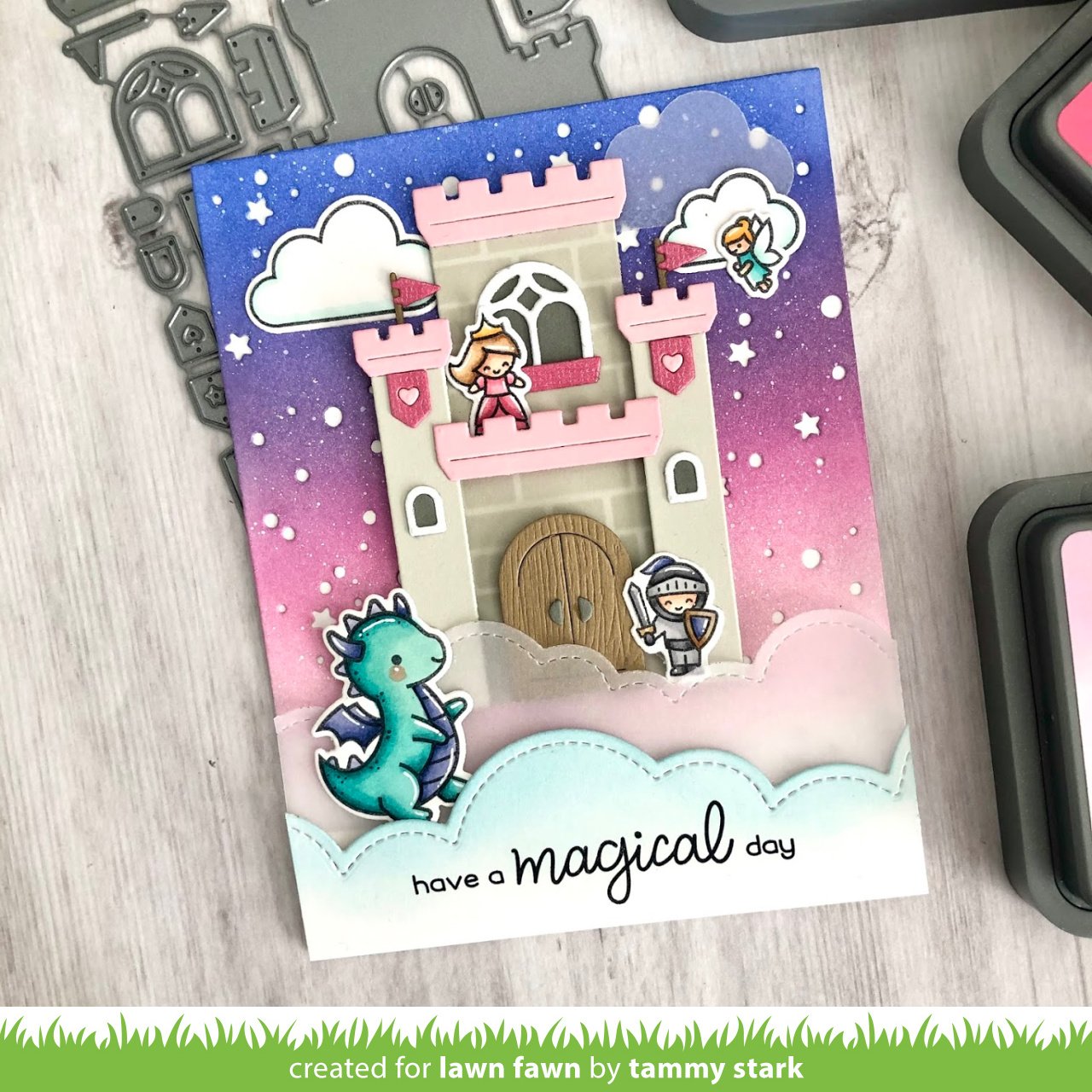 Lawn Fawn - Build-a-Castle