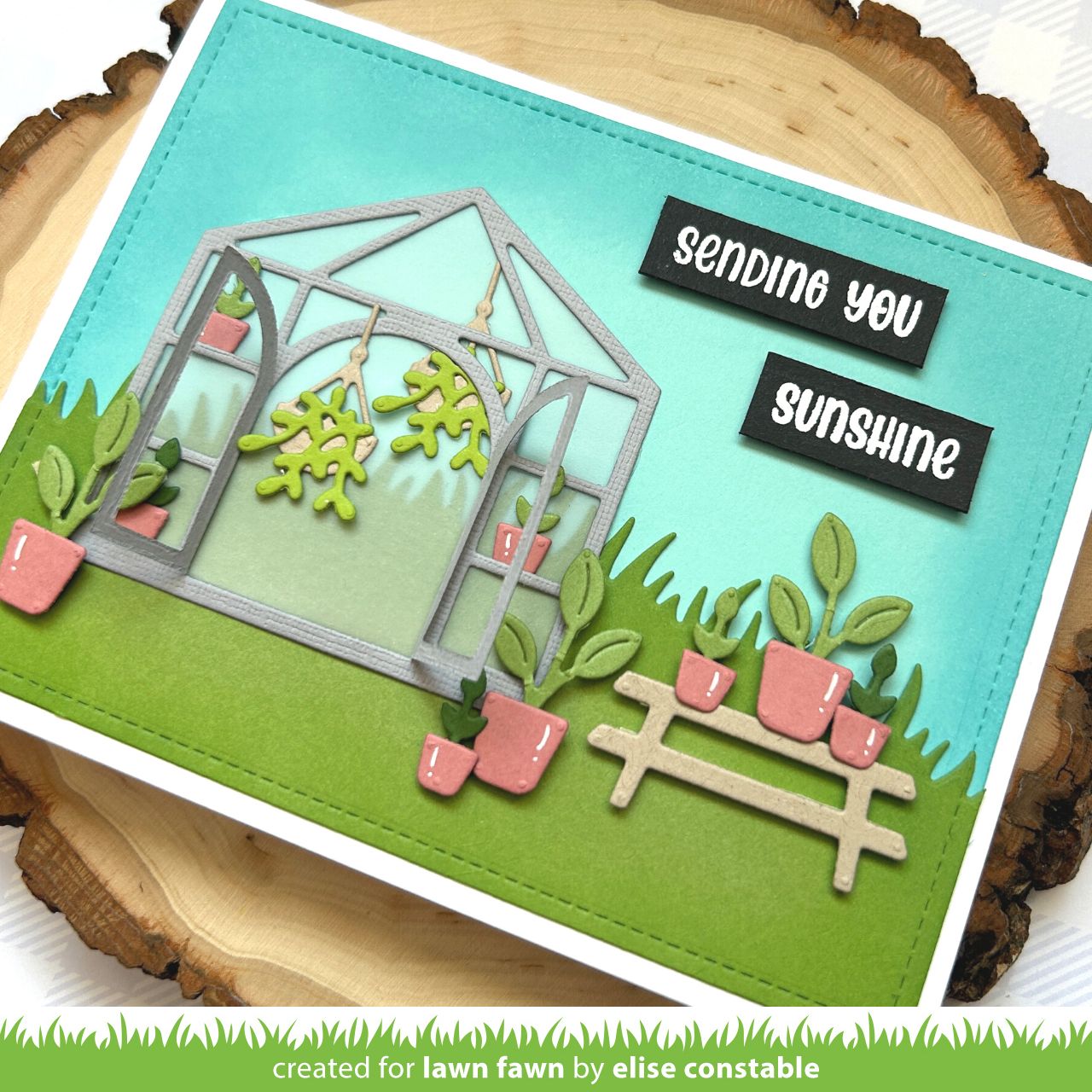 Lawn Fawn - Build-A-Greenhouse