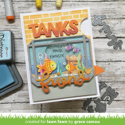 Lawn Fawn - Build-An-Aquarium