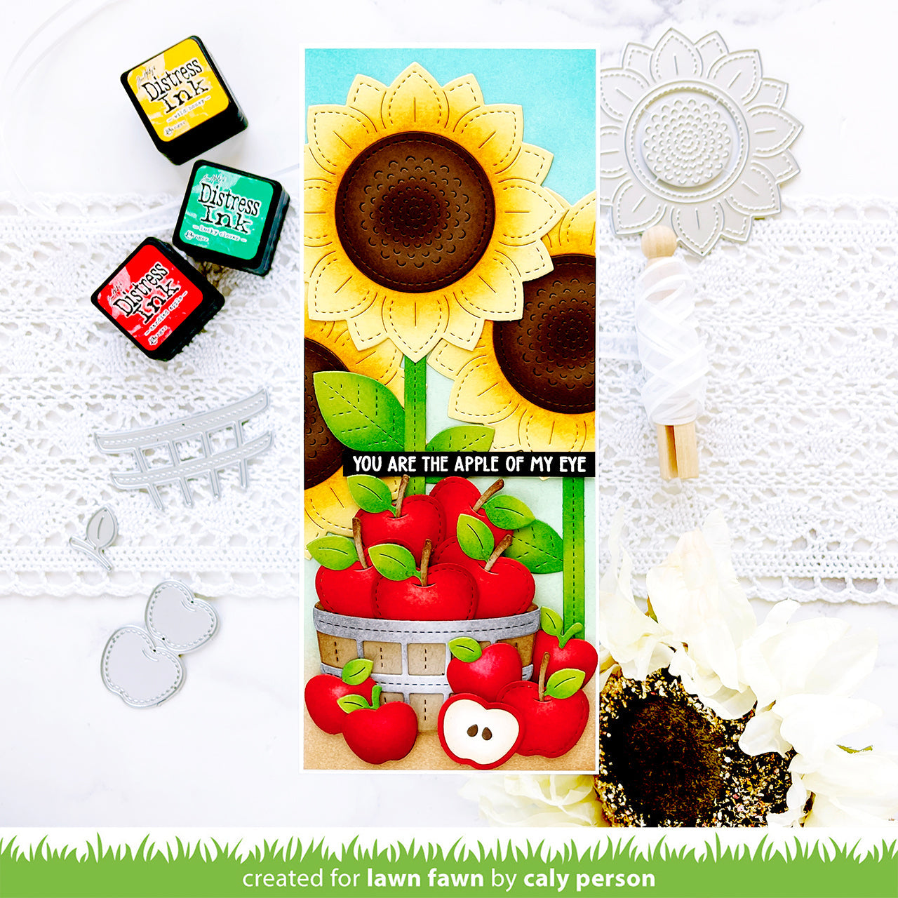 Lawn Fawn - Build-A-Barrel: Apple
