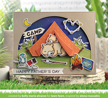 Lawn Fawn - Build-A-Campsite