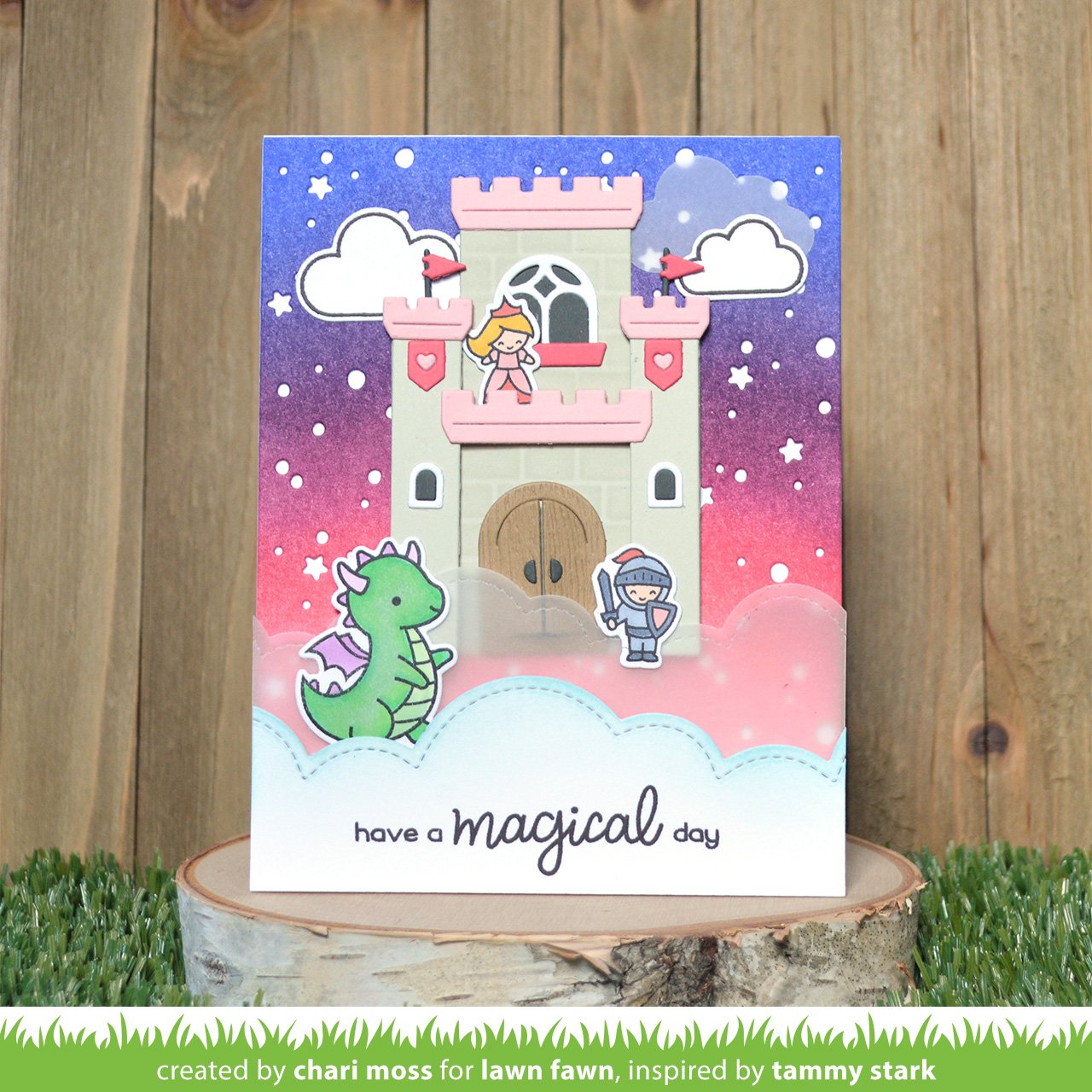 Lawn Fawn - Little Dragon