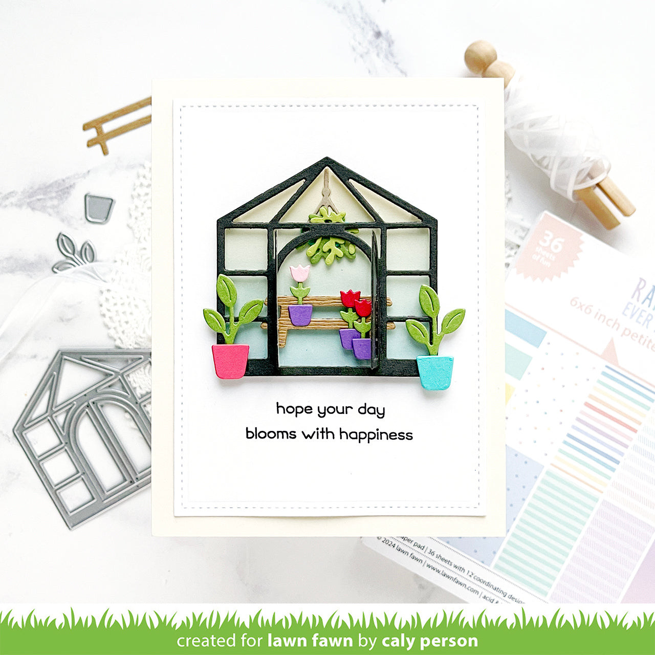 Lawn Fawn - Build-A-Greenhouse