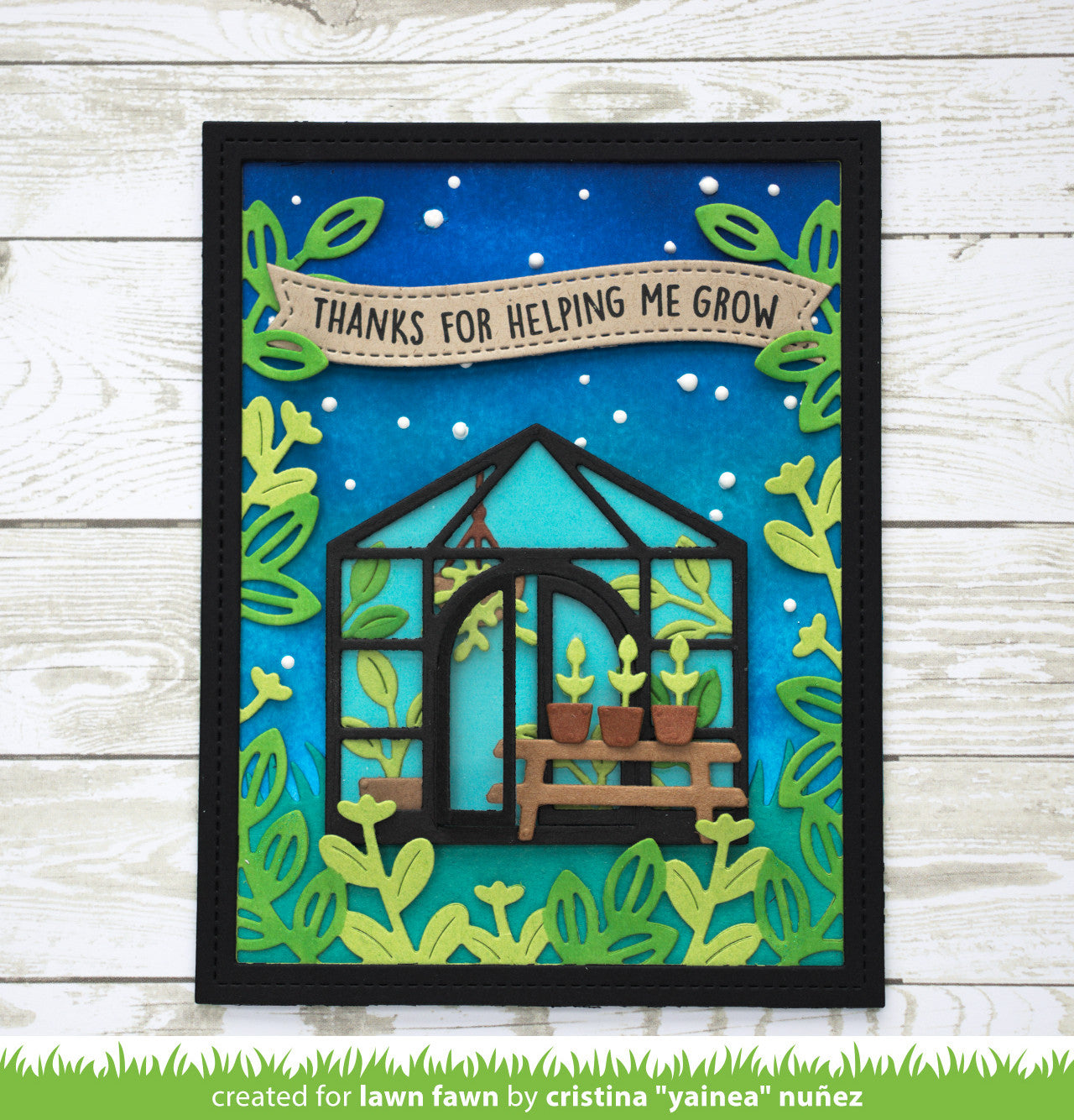 Lawn Fawn - Build-A-Greenhouse