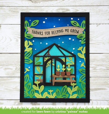 Lawn Fawn - Build-A-Greenhouse
