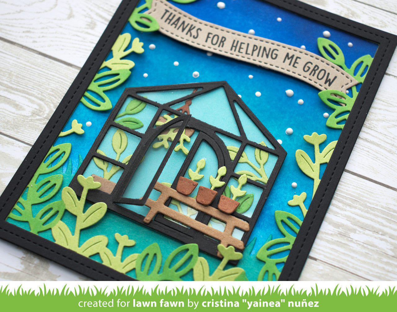 Lawn Fawn - Build-A-Greenhouse